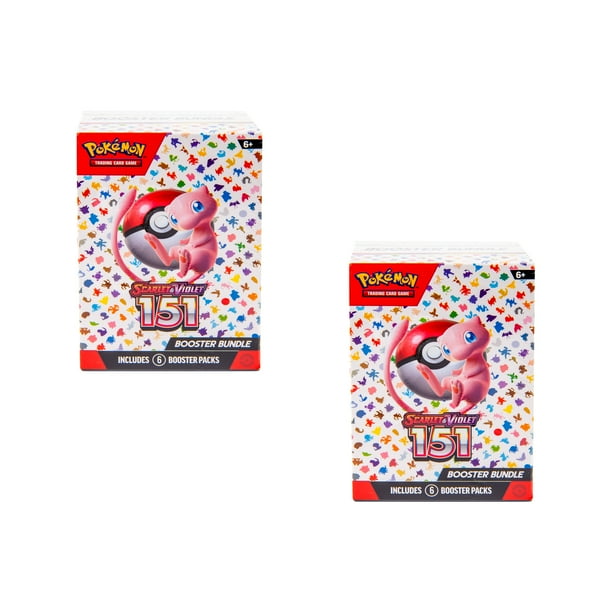 Pokemon TCG Scarlet & Violet 151 Booster Bundle 2-Pack - Walmart