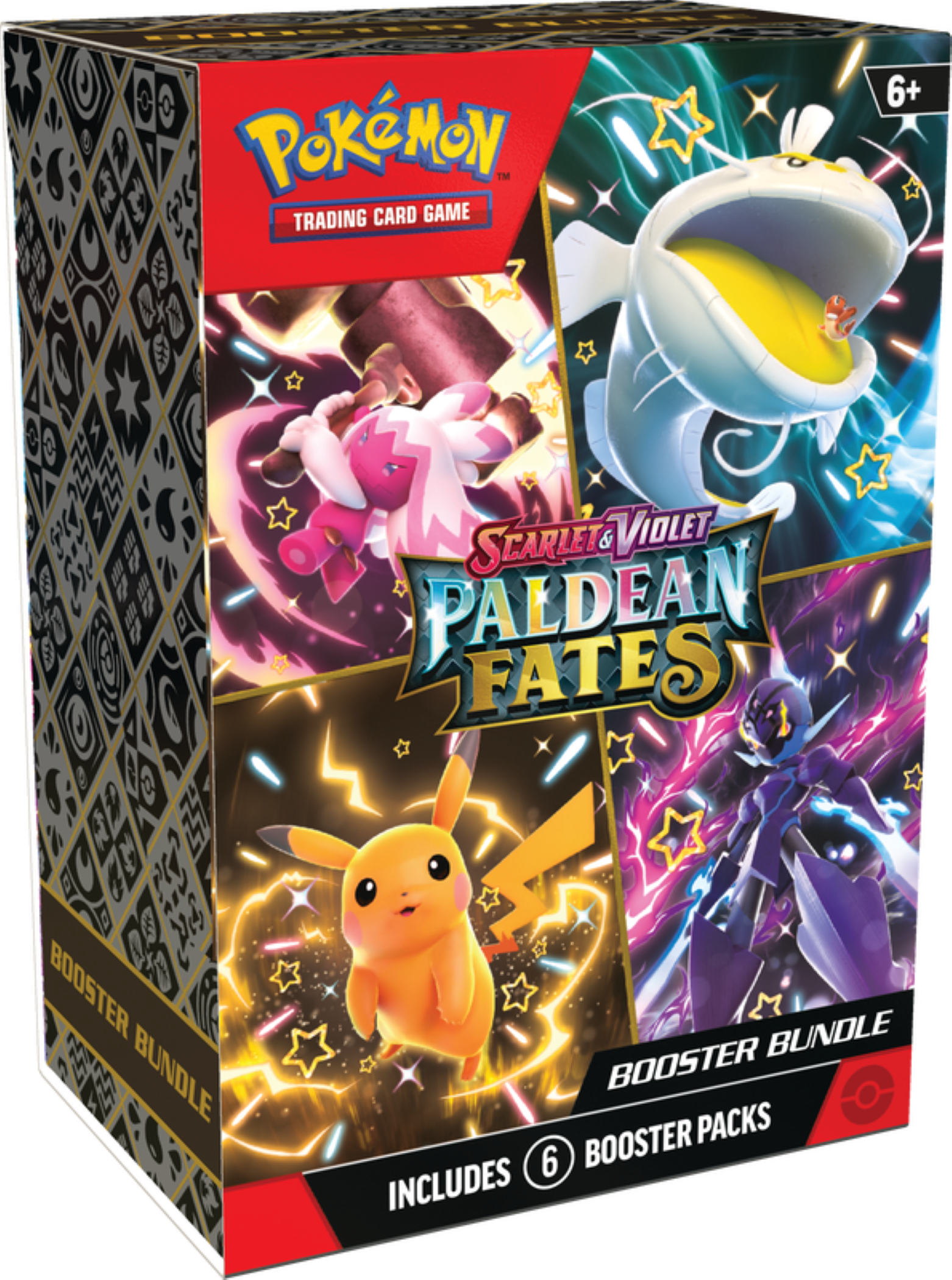 Pokemon TCG Scarlet Violet Paldean Fates Booster Bundle 6 Packs Pokemon TCG Scarlet Violet Paldean Fates Booster Bundle 6 Packs