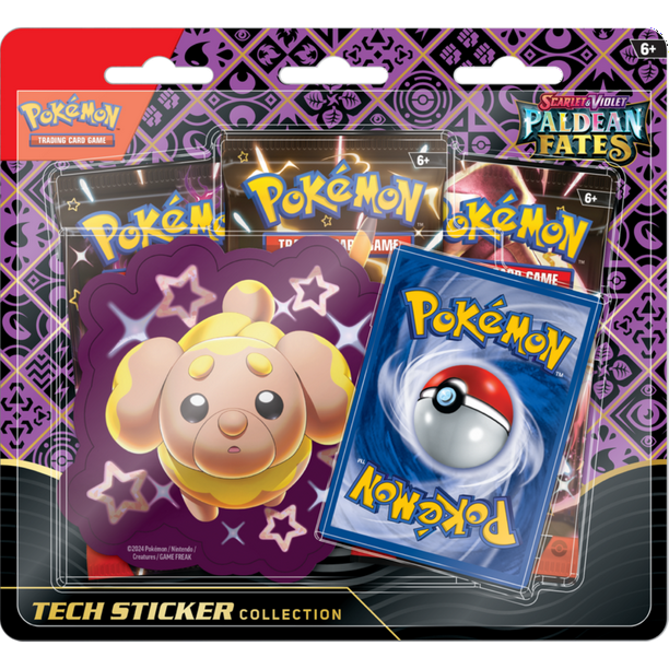 pokemon trading card games sv4.5 paldean fates tech sticker collection Game SV 4.5 Scarlet & Violet S Inside this box Pokemon TCG SV4.5 Scarlet &
