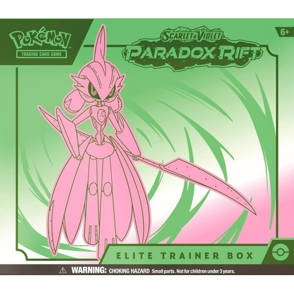 Pokemon Trading Card Games SV4 Paradox Shift Elite Trainer Box - Iron Bundle