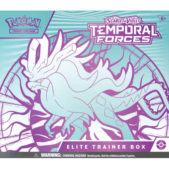 Pokemon Trading Card Games SV5 Temporal Forces Elite Trainer Box Walking Wake