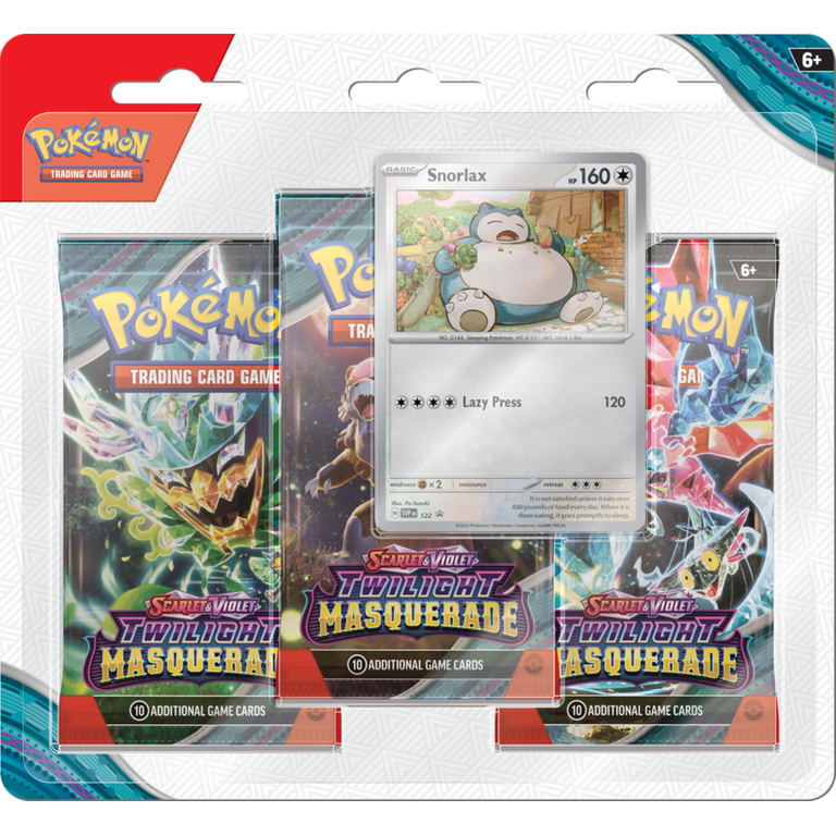 Pokemon Trading Card Game SV6 Twilight Masquerade 3pk Blister