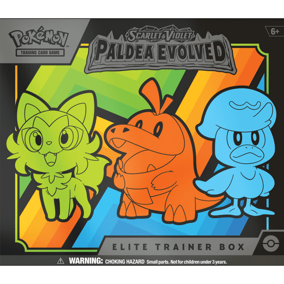 Pokmon Trading Card Games Scarlet & Violet 2 Paldea Evolved Elite Trainer Box