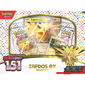 Pokemon Trading Card Games Scarlet & Violet 3.5 151 Collection Zapdos Ex - 4 Pokemon Tgc Scarlet & Violet151 Booster Packs