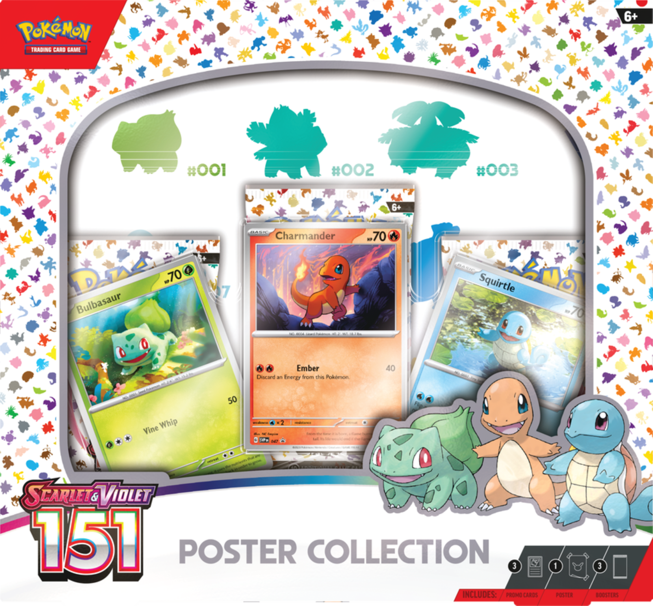 Pokemon Trading Card Games Scarlet & Violet 3.5 151 Poster