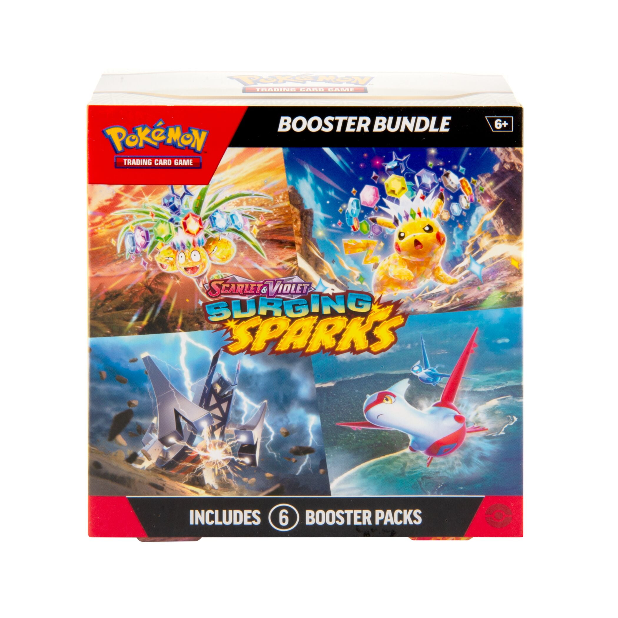 Pokemon Trading Card Games Scarlet \u0026 Violet 8 Surging Sparks Booster Bundle