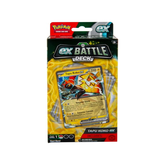 Pokemon Trading Card Games Tapu Koko Ex Battle Deck