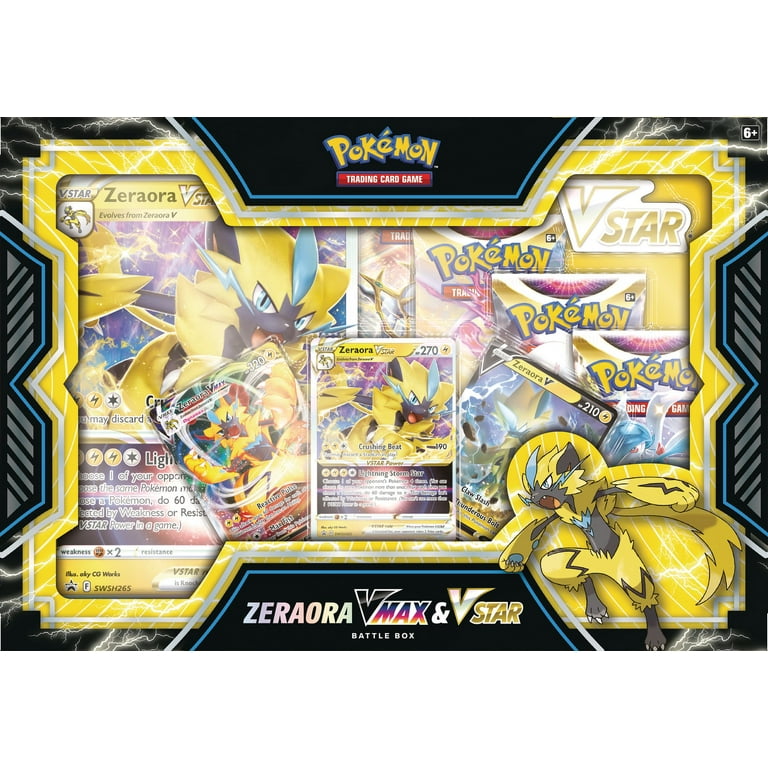 Walmart Exclusive: Pokemon VMAX Battle Box - Zeraora Edition with