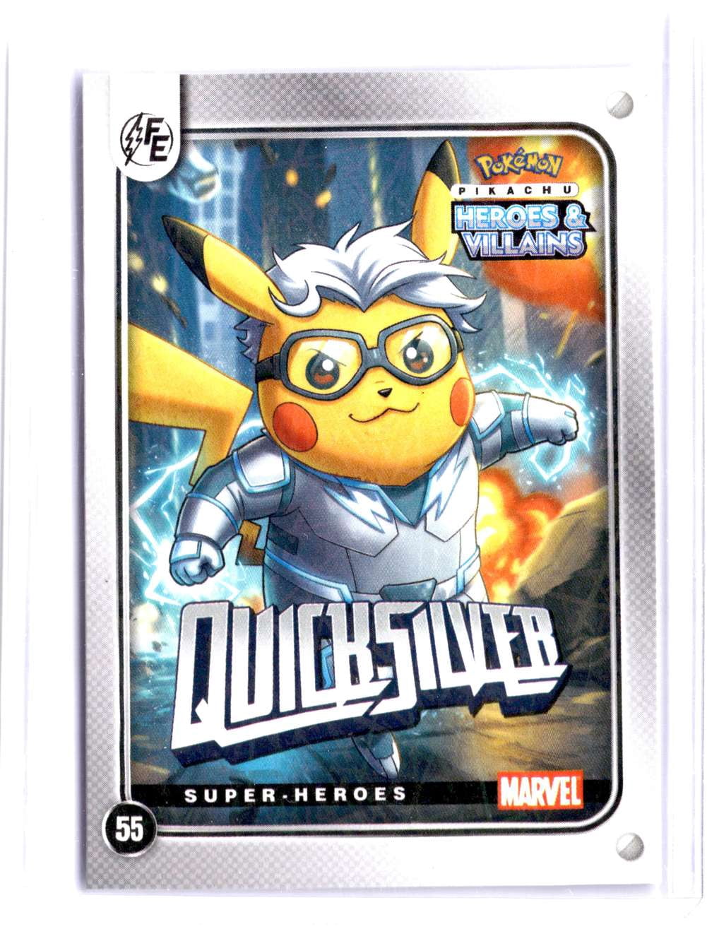 marvel pokemon cards PIKACHU DEADPOOL + Wolverine Marvel/Pokemon Cute Cosplay Doujin ACG HOLO Card NM $10.64 Scizor card | Marvel pokemon