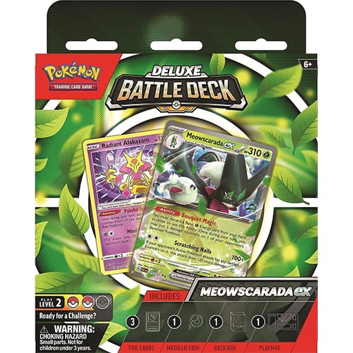 Pokemon Trading Cards Deluxe Battle Deck MEOWSCARADA EX (60Card