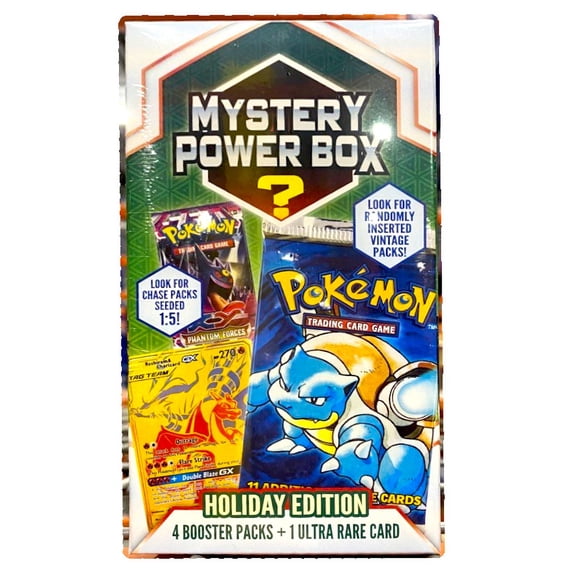 Pokemon Trading Cards: Mystery Box 10 Holiday Edition