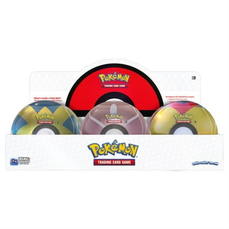 Pokémon - Trading Card Game: Poké Ball Tin - Styles May Vary