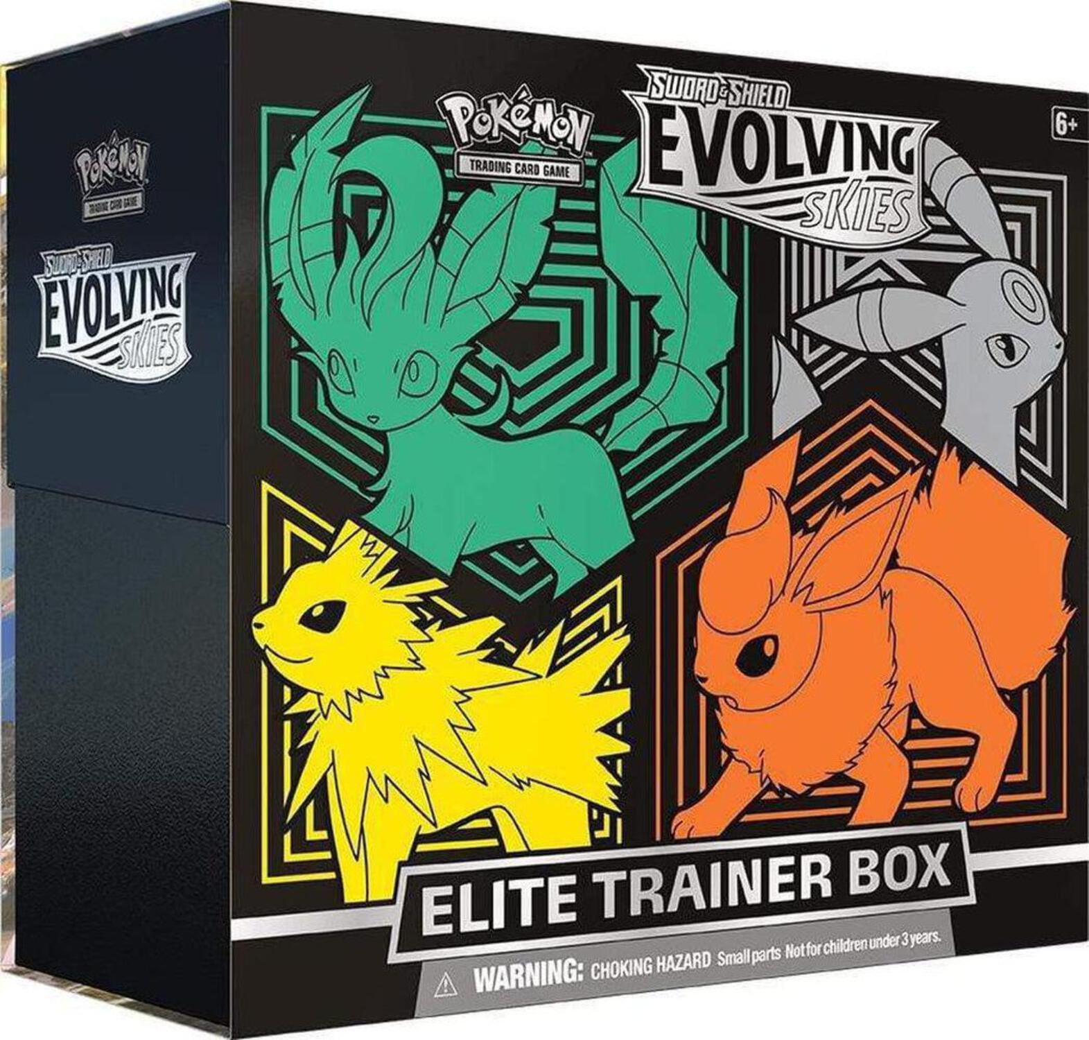 het einde Victor Recreatie Pokemon Trading Cards: SAS7 Evolving Skies Elite Trainer Box - Walmart.com