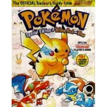 Pokemon (Yellow, Blue, Red) Player's Guide
