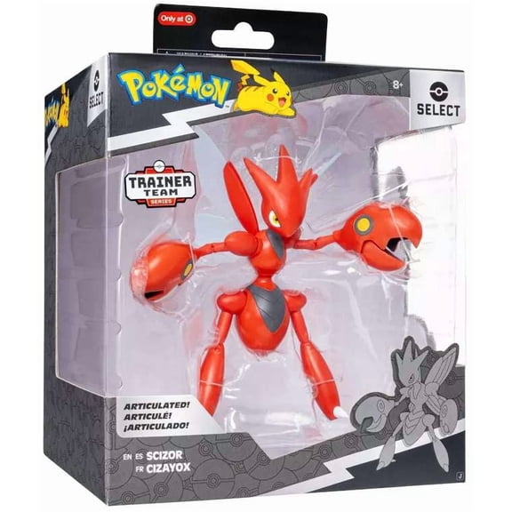 Pokemon Trainer Team Series Scizor Action Figure