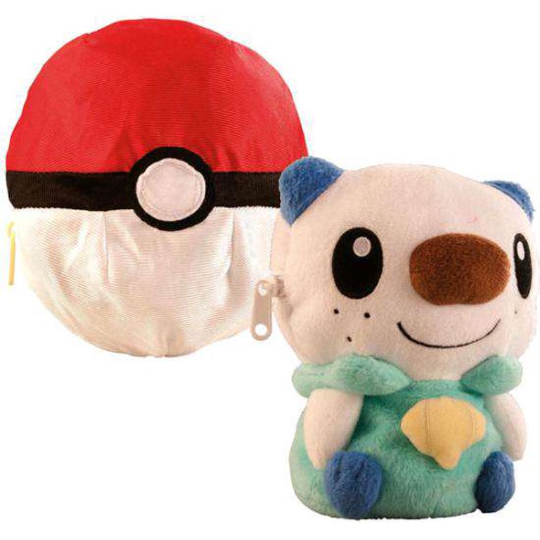 Pokemon Transforming Poke Ball Oshawott Plush Poke Ball