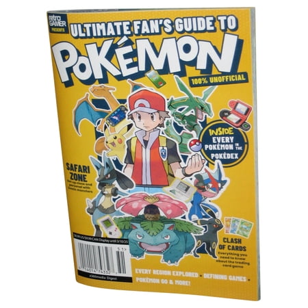 Pokemon Ultimate Fan's Guide (2025) Retro Gamer 100% Unofficial Mini Magazine Book