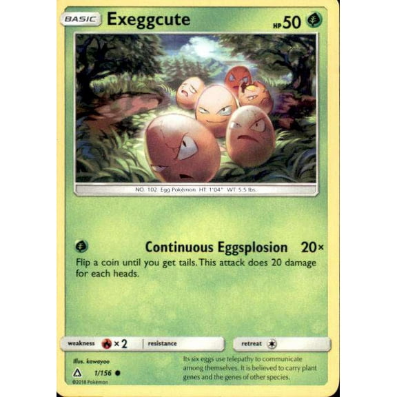 Pokemon Ultra Prism Exeggcute #1