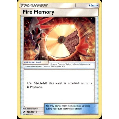 Pokemon Ultra Prism Fire Memory #123