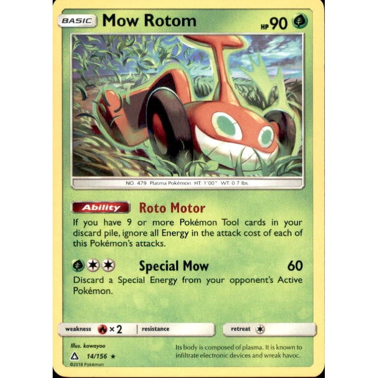 Pokemon Ultra Prism Mow Rotom #14 - Walmart.com