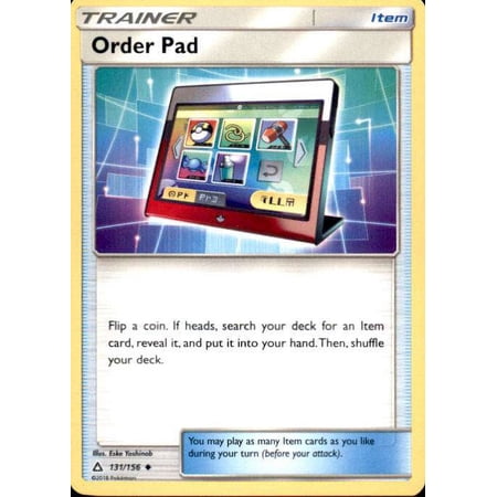 Pokemon Ultra Prism Order Pad #131