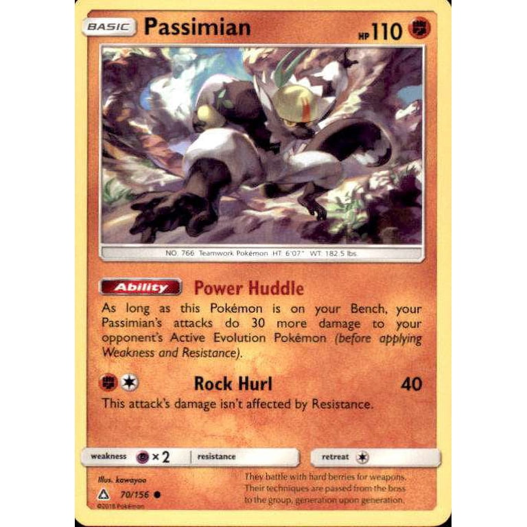 passimian pokemon card value TG08/TG30 Silver Tempest Trainer Gallery Full Art Foil : Toys & Games Weakness Psychic 2 Resistance None None Retreat Cost Pokemon Passimian Silver Tempest Trainer