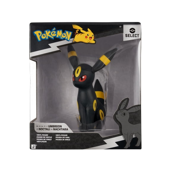 Pokemon Umbreon Select Vinyl Figure - 4-Inch Figure Made from High-Quality Vinyl