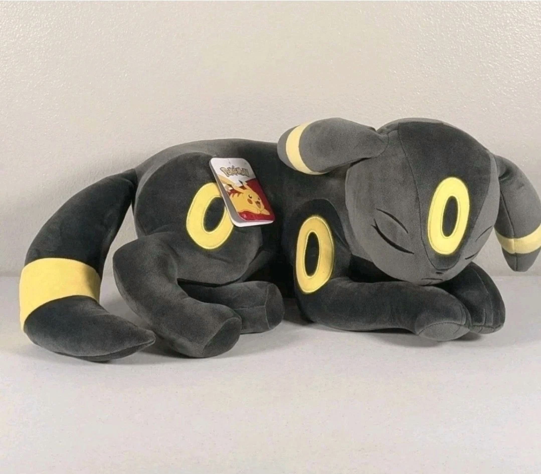 Pokemon Unbreon Sleeping Plush - 18-inch Premium Plush  Sleeping Pose