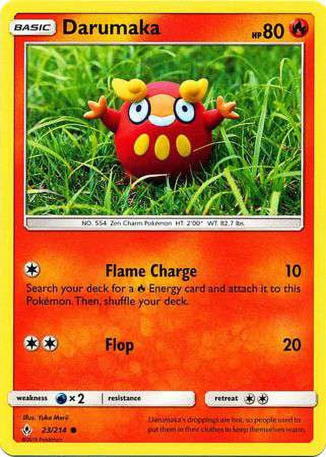 Pokemon Unbroken Bonds Darumaka #23 - Walmart.com Pokemon Unbroken Bonds Darumaka #23 - Walmart.com