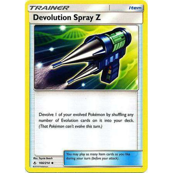 Pokemon Unbroken Bonds Devolution Spray Z #166