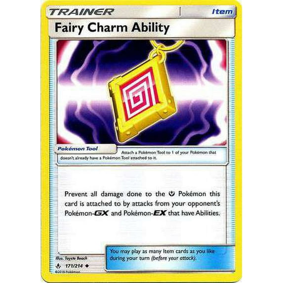 Pokemon Unbroken Bonds Fairy Charm Ability #171