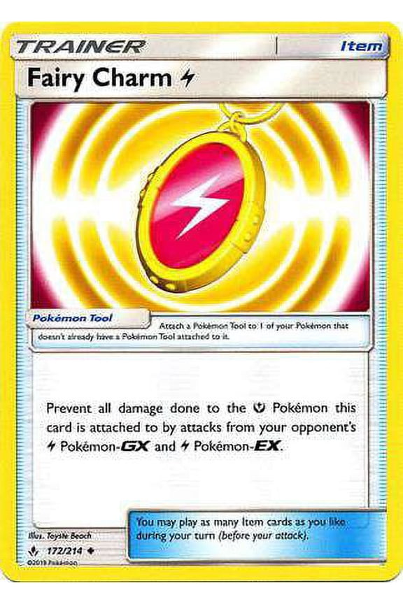 Pokemon Unbroken Bonds Fairy Charm L #172