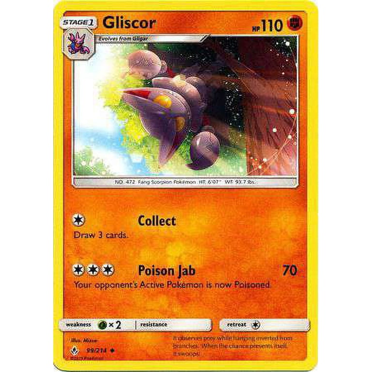 Pokemon Unbroken Bonds Gliscor #99 - Walmart.com