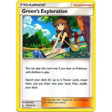 Pokemon Unbroken Bonds Green's Exploration #175