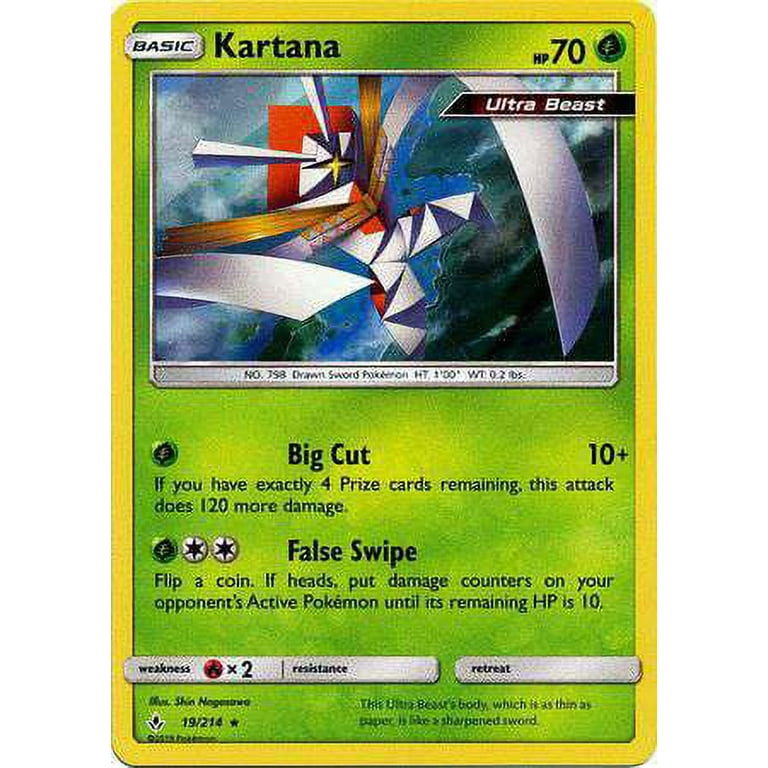 Pokemon Unbroken Bonds Kartana #19