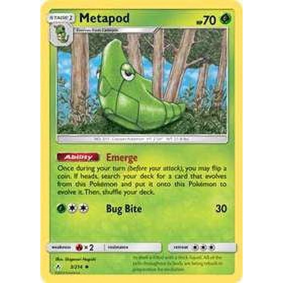 Pokemon Unbroken Bonds Metapod #3