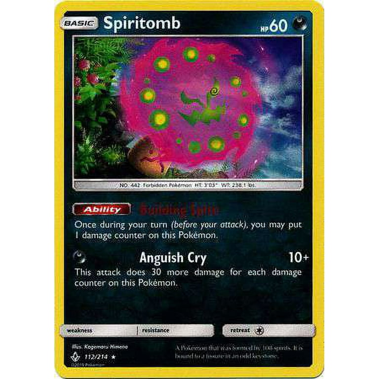 Spiritomb [C] - 84/147 - Uncommon - Reverse Holo - Pokemon Singles »  Platinum: Supreme Victors - Pink Bunny Games LLC