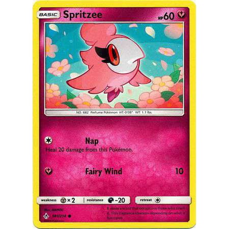 Pokemon Unbroken Bonds Spritzee #141