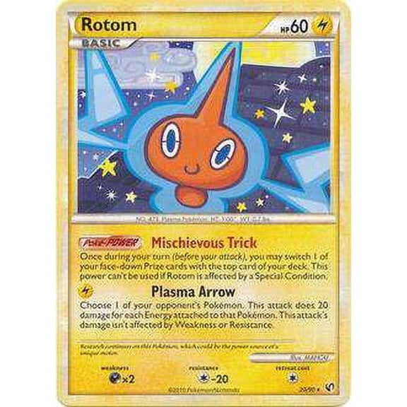 Pokemon Undaunted Rare Rotom #20
