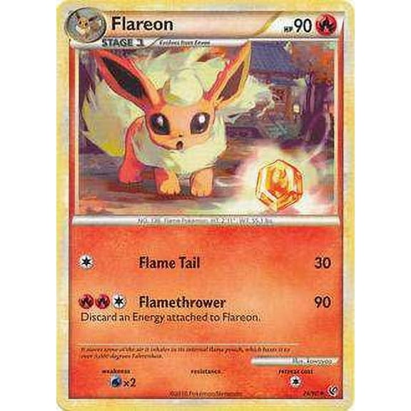 Pokemon Undaunted Uncommon Flareon #26
