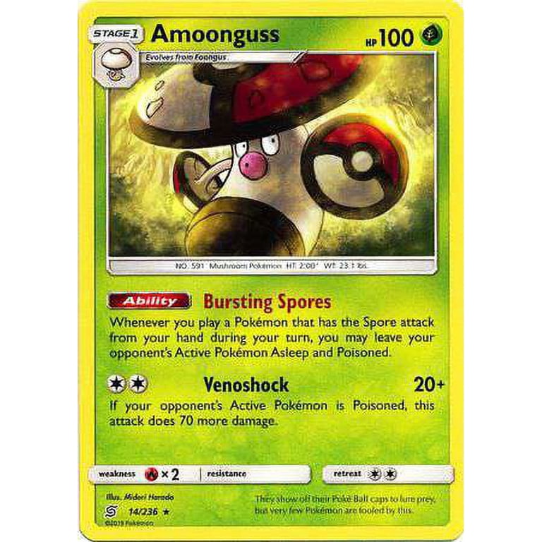Pokemon Unified Minds Amoonguss #14 - Walmart.com