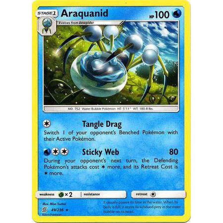 araquanid pokemon card Pokemon Original 1999 Trading Card Memorabilia – Gold & Silver Pawn Shop