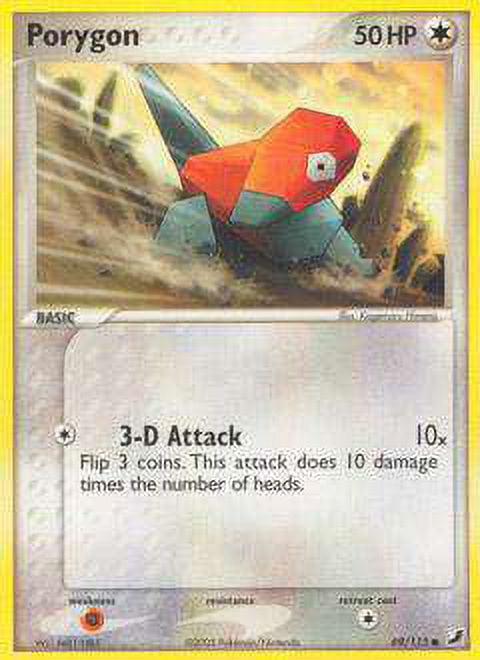 Porygon Z Pokemon Card