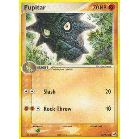 Pokemon Unseen Forces Common Pupitar #70