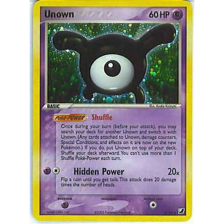 Pokemon Unseen Forces Rare Unown #118 (X) 