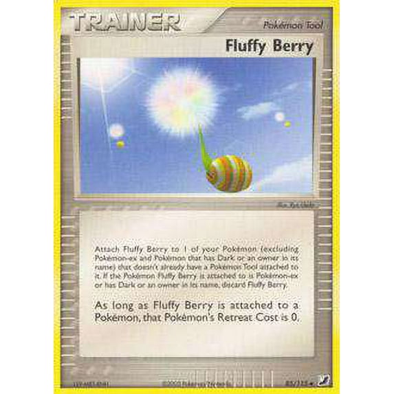 Pokemon Unseen Forces Uncommon Fluffy Berry #85