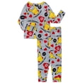 thumbnail image 1 of Pokemon Valentine's 2-Piece Long Sleeve Top and Pant Snug Fit Pajama Set, Sizes 4-10, 1 of 3