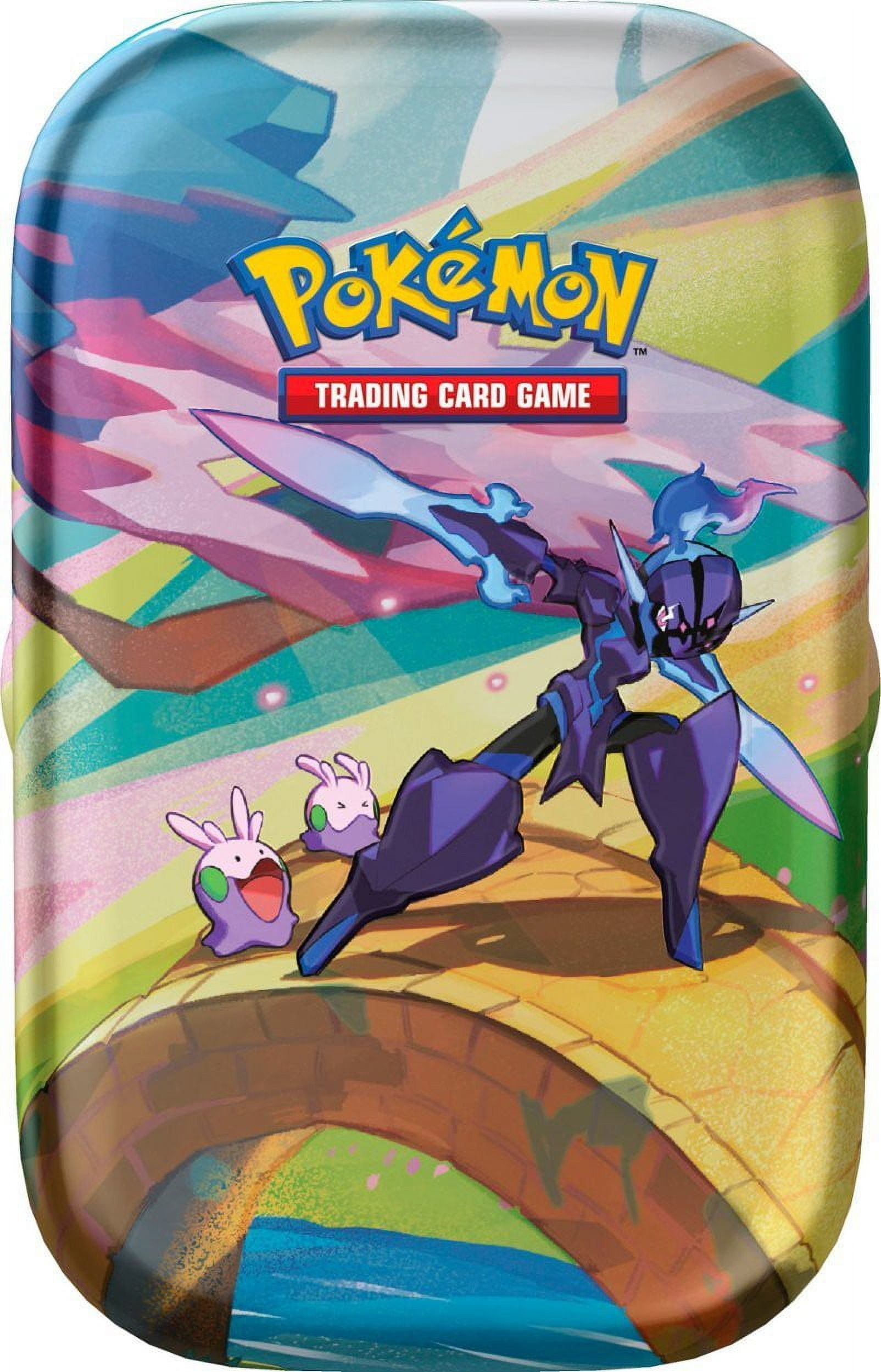 Pokemon Vibrant Paldea Ceruledge & Goomy Mini Tin (2 Booster Packs