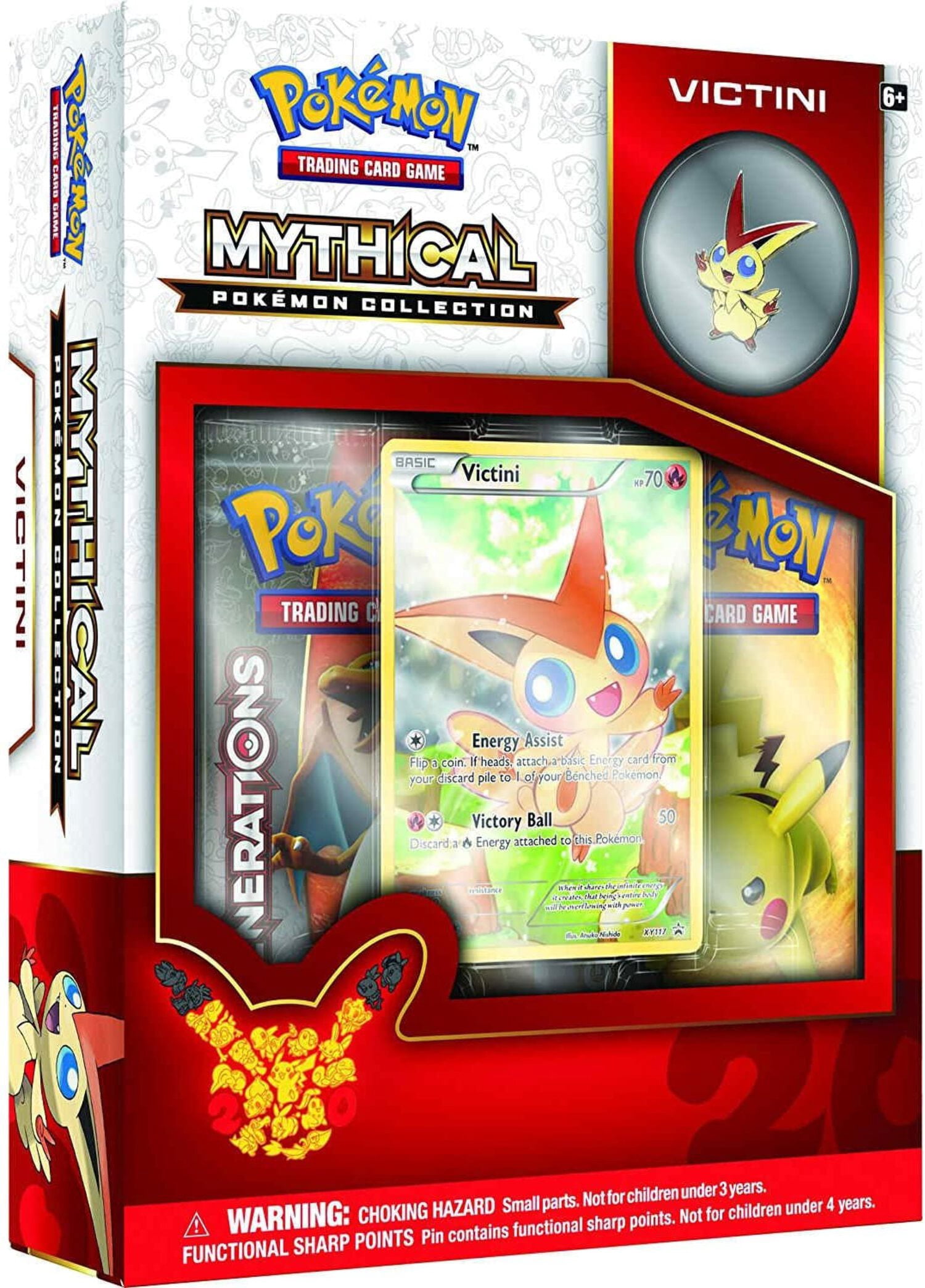 pokemon cards mythical collection Generations Mew Box Step forward into a new level of play with the Pokemon Mythical pin box Pokemon Cards - Mythical Pokemon