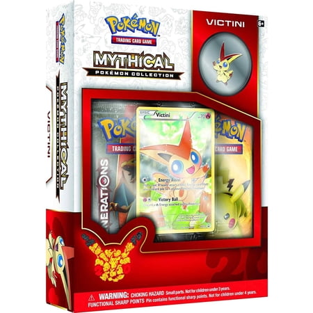 Pokemon Victini Mythical Pin Collection Box Set